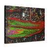 Canvas Gallery Wraps - USA MADE 👨‍👩‍👧‍👧 Unique images of Yagrumo Tree & leafs from El Yunque rainforest PR - Alien 👽 Vision - Green Forest Home