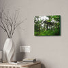 Canvas Stretched - Forest@Home - El Yunque - Recovering from Hurricane Maria - 3rd Shelter destroyed by Maria - Tradewinds - Green Forest Home
