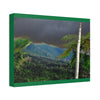 Canvas Stretched - Forest@Home - El Yunque - Recovering from Hurricane Maria - Broad view of the East peak from closed PR 191 - Green Forest Home