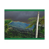 Canvas Stretched - Forest@Home - El Yunque - Recovering from Hurricane Maria - Broad view of the East peak from closed PR 191 - Green Forest Home