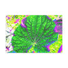 Canvas Stretched - Forest@Home - El Yunque - Recovering from Hurricane Maria - Closeup of common EYNF plants color modified - Tradewind - Green Forest Home