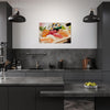Canvas/Framed Poster - The best food in the world - Japanese Sushi - ideal for the kitchen & restaurants - Japan - Green Forest Home