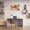 Canvas/Framed Poster - The best food in the world - Japanese Sushi - ideal for the kitchen & restaurants - Japan - Green Forest Home