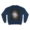 Champion Sweatshirt - NASA/HUBBLE achievements - images of distant Galaxies like El Sombrero and spiral Galaxy in back - Green Forest Home