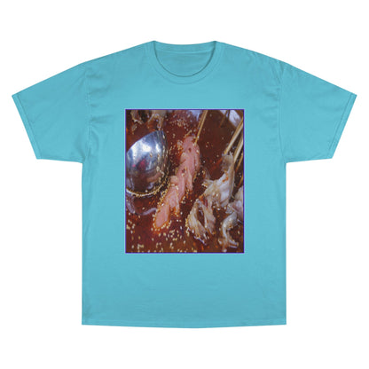 Champion T-Shirt - Great China Collection - Chinese Chengdu snack - spicy meat string, and tofu, sausage and so on, is very delicious - CHINA - Green Forest Home