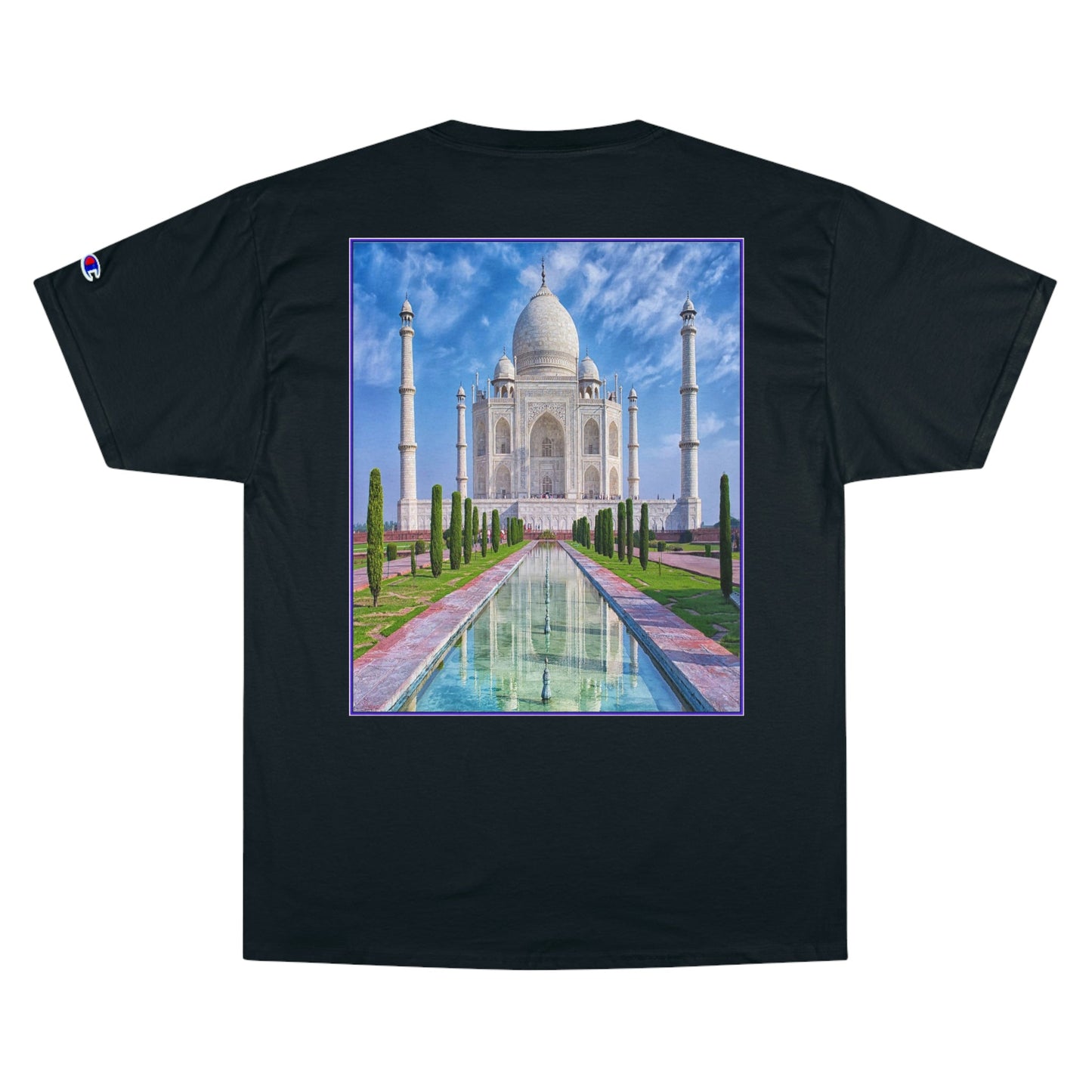 Champion T-Shirt - World Heritage site - Taj Mahal - India - Green Forest Home