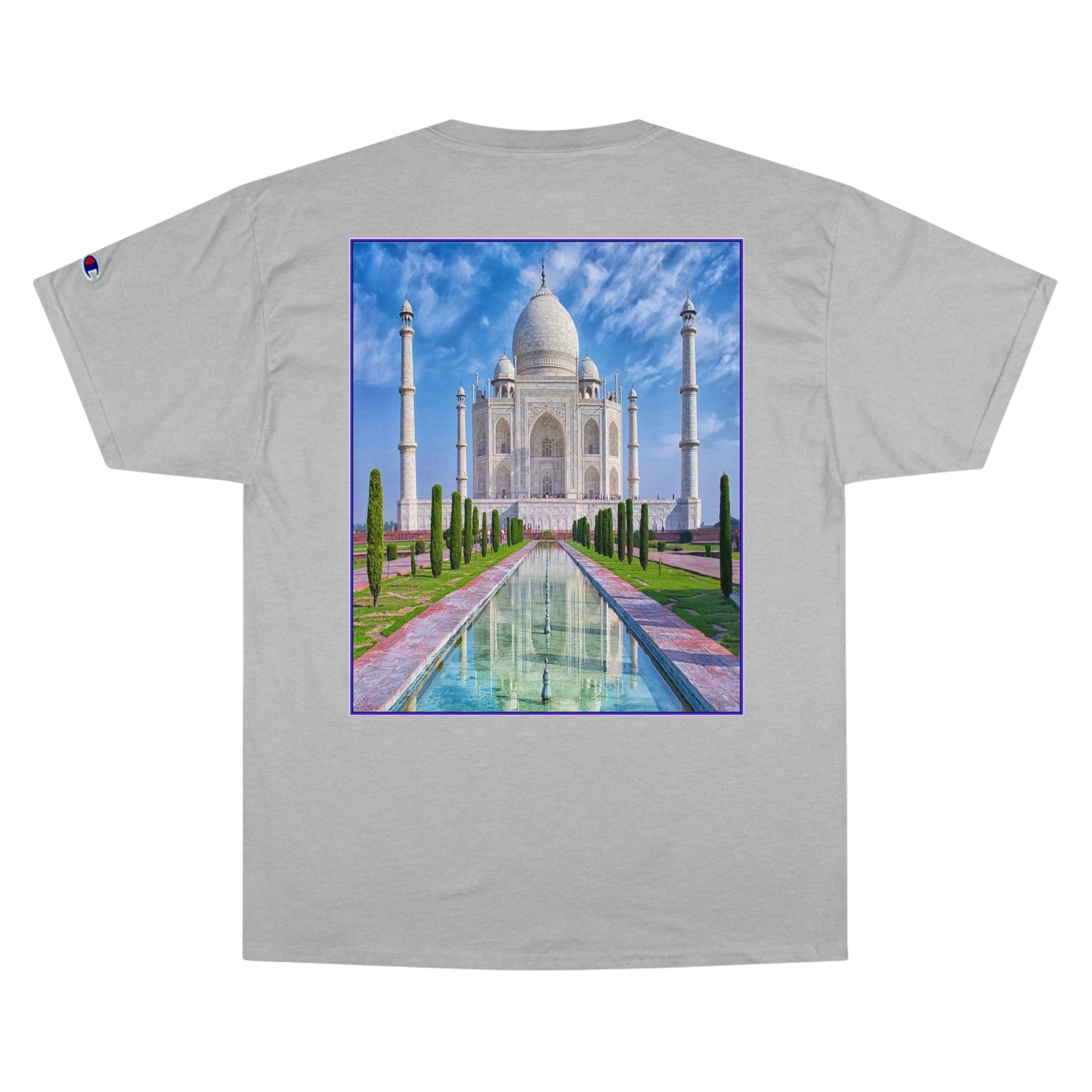 Champion T-Shirt - World Heritage site - Taj Mahal - India - Green Forest Home