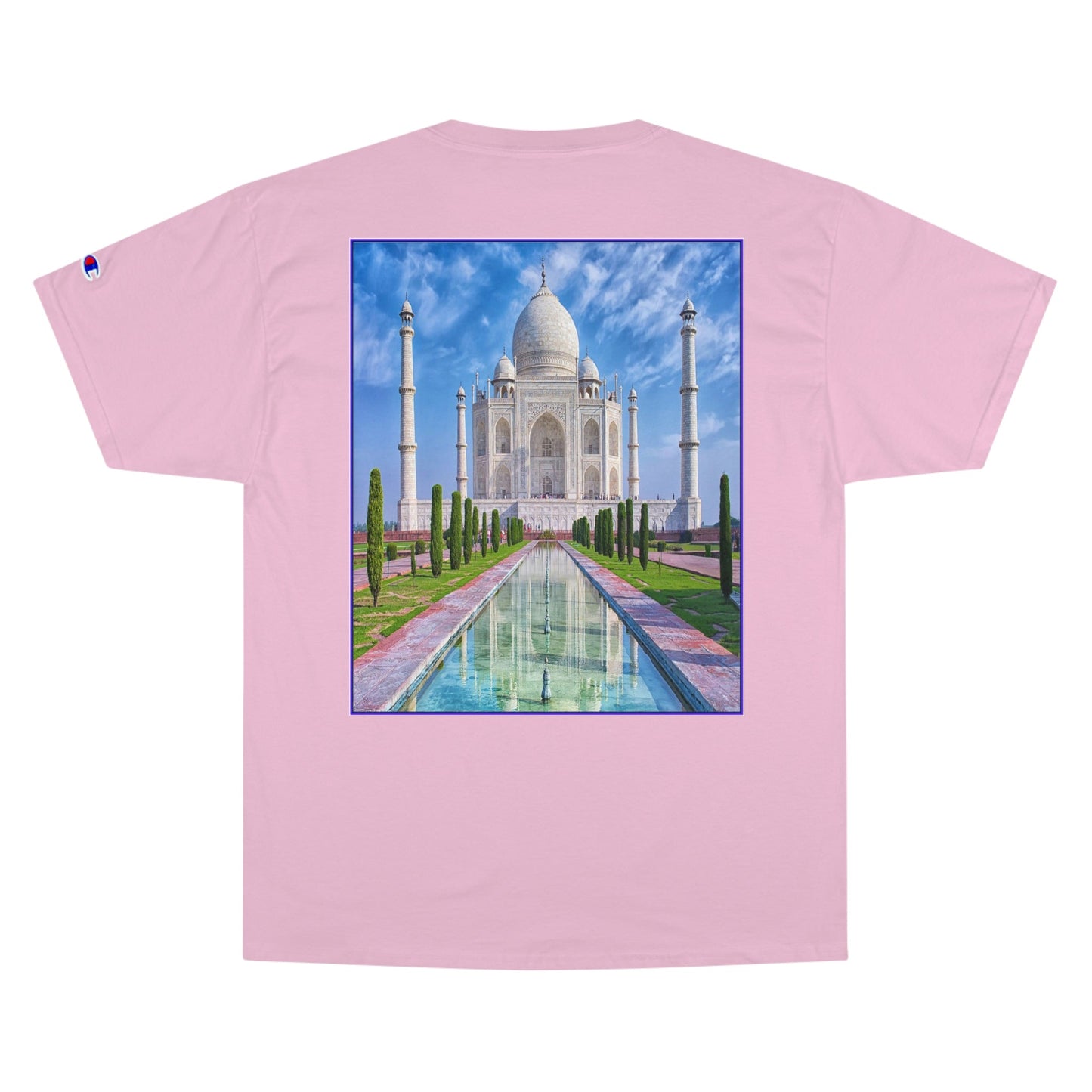 Champion T-Shirt - World Heritage site - Taj Mahal - India - Green Forest Home