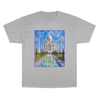 Champion T-Shirt - World Heritage site - Taj Mahal - India - Green Forest Home