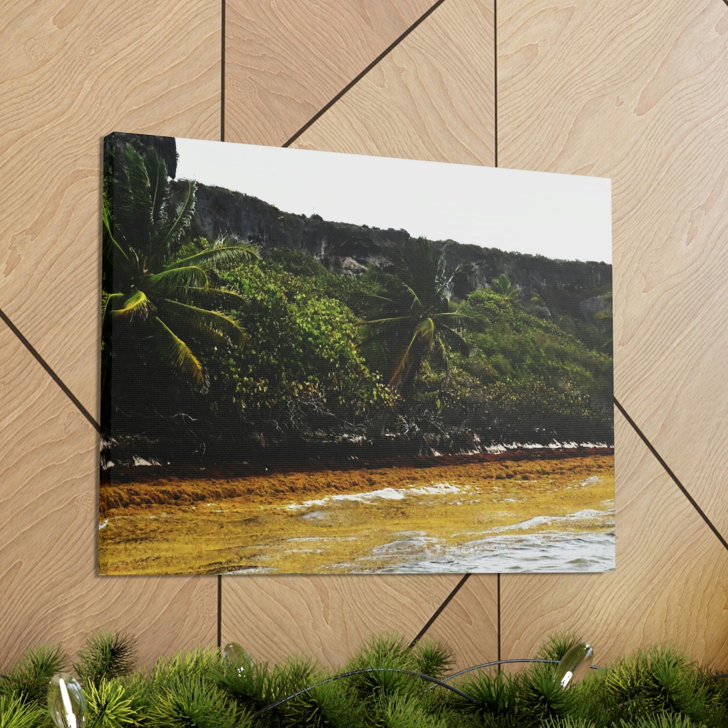 Colorful Pajaros beach from pier - Puerto Rico - the Galapagos of the Caribbean - Green Forest Home