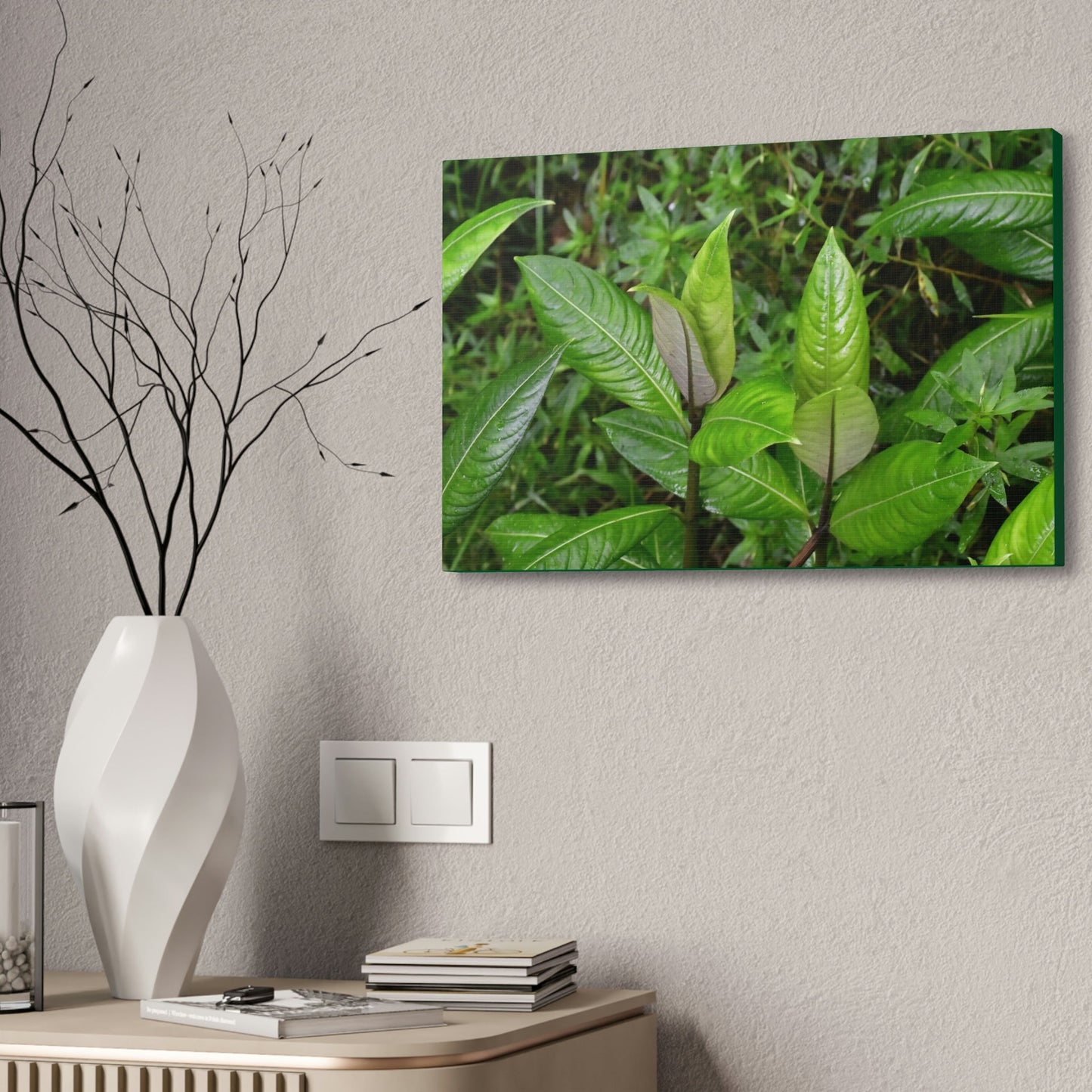 Copy of Canvas Stretched - Forest@Home - El Yunque - Recovering from Hurricane Maria - Common plants of EYNF in Tradewinds trail - Green Forest Home