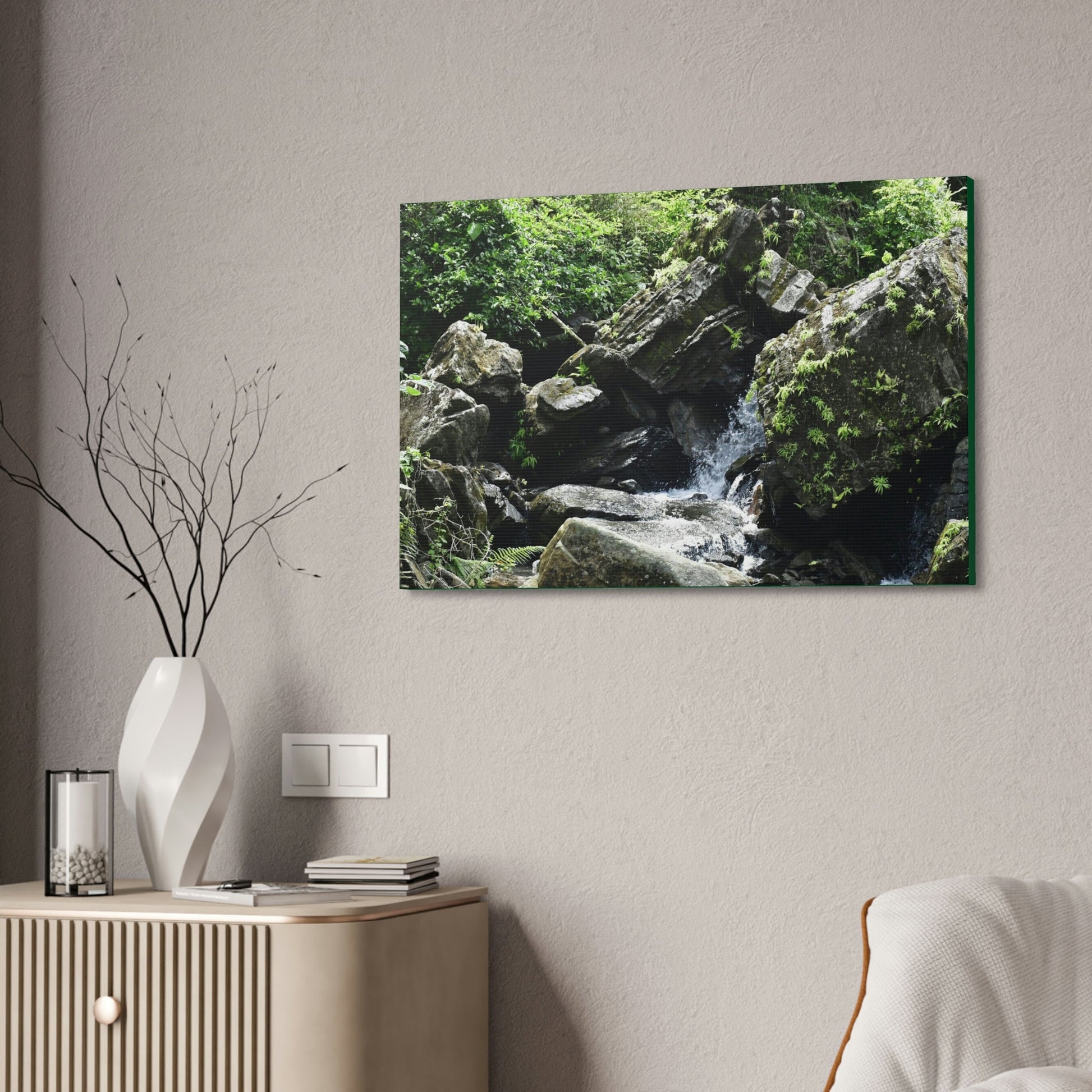 Copy of Canvas Stretched - Forest@Home - El Yunque - Recovering from Hurricane Maria - This is how a good part of the tral Tradewinds looks like - Green Forest Home