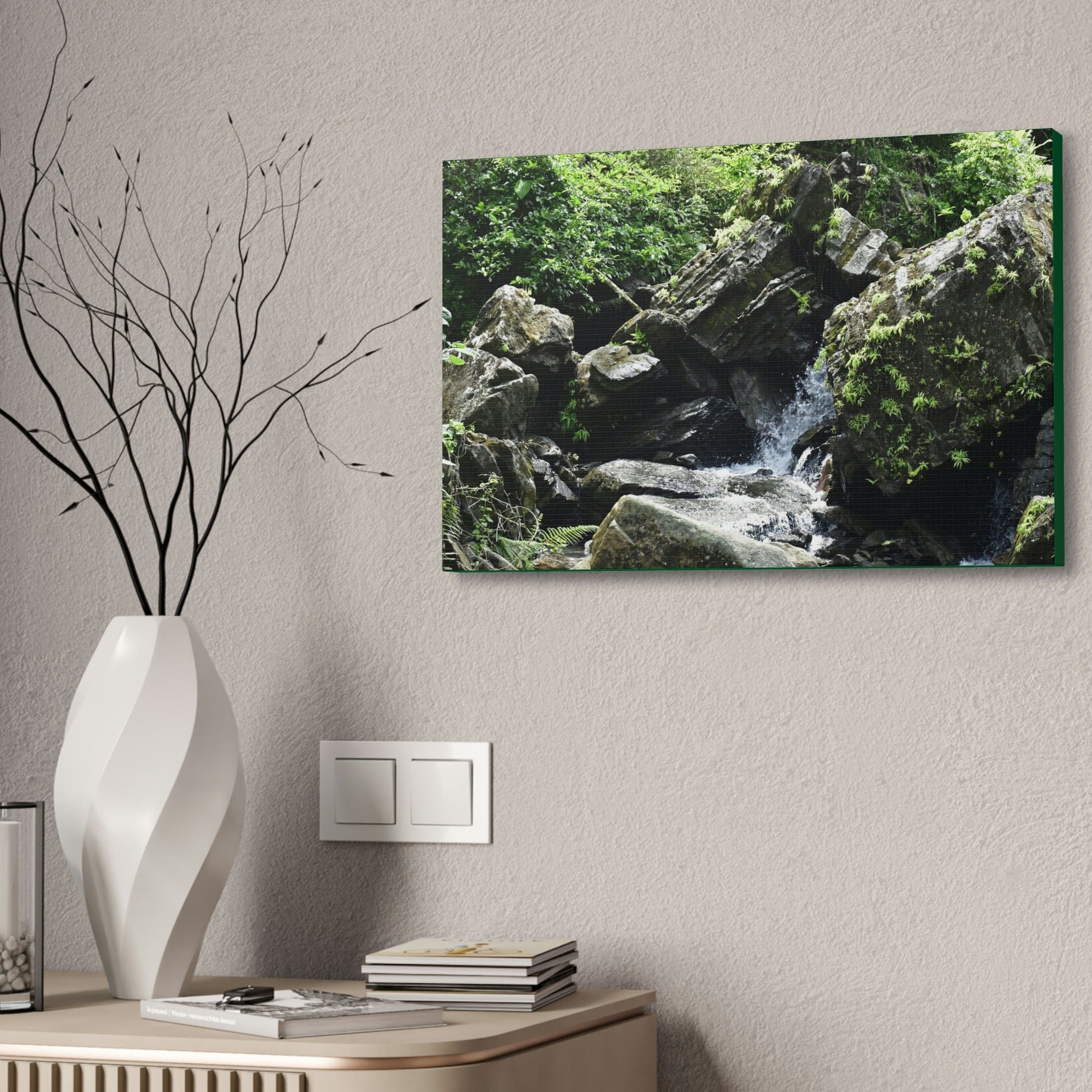 Copy of Canvas Stretched - Forest@Home - El Yunque - Recovering from Hurricane Maria - This is how a good part of the tral Tradewinds looks like - Green Forest Home