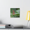 Copy of Copy of Deals on Thin Canvas - Stretched, 0.75" - Small Sizes - Ideal for Wall Forest Mosaics - Closeup of a Sierra Palm branch - Green Forest Home