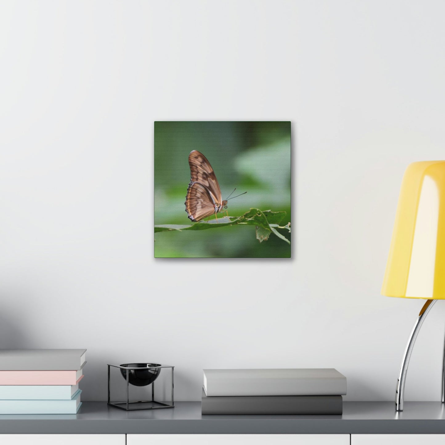 Copy of Copy of Deals on Thin Canvas - Stretched, 0.75" - Small Sizes - Ideal for Wall Forest Mosaics - Closeup of a Sierra Palm branch - Green Forest Home