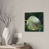 DEAL - Thin Canvas - Stretched, 0.75" - Small Sizes - Ideal for Wall Forest Mosaics - Leaves of El Yunque - Rare Mosaic Leaf - Green Forest Home