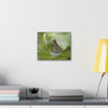 Deals on Thin Canvas - Stretched, 0.75" - Small Sizes Horizontal - Ideal for Wall Forest Mosaics - Butterfly next to Rio Cubuy - Green Forest Home