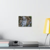 Deals on Thin Canvas - Stretched, 0.75" - Small Sizes Horizontal - Ideal for Wall Forest Mosaics - Dry Bamboo and Yagrumo leaves - Green Forest Home