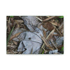 Deals on Thin Canvas - Stretched, 0.75" - Small Sizes Horizontal - Ideal for Wall Forest Mosaics - Dry Bamboo and Yagrumo leaves - Green Forest Home