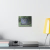 Deals on Thin Canvas - Stretched, 0.75" - Small Sizes Horizontal - Ideal for Wall Forest Mosaics - EYNF Entrance Sign - Rio Sabana Park - Green Forest Home