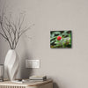 Deals on Thin Canvas - Stretched, 0.75" - Small Sizes Horizontal - Ideal for Wall Forest Mosaics - Sweet Wild Strawberry on side of roads - Green Forest Home