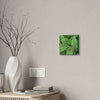 Deals on Thin Canvas - Stretched, 0.75" - Small Sizes - Ideal for Wall Forest Mosaics - Ferns Leaves - Green Forest Home