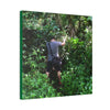 Deals on Thin Canvas - Stretched, 0.75" - Small Sizes - Ideal for Wall Forest Mosaics - Jose tries to overcome walls of fallen trunks - PR 191 landslide - Green Forest Home