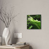 Deals on Thin Canvas - Stretched, 0.75" - Small Sizes - Ideal for Wall Forest Mosaics - Leave of the Sierra Palm - Green Forest Home