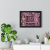 EU Print - Premium Framed Horizontal Poster - Collage of Ancient Tantric Temple - India - Green Forest Home