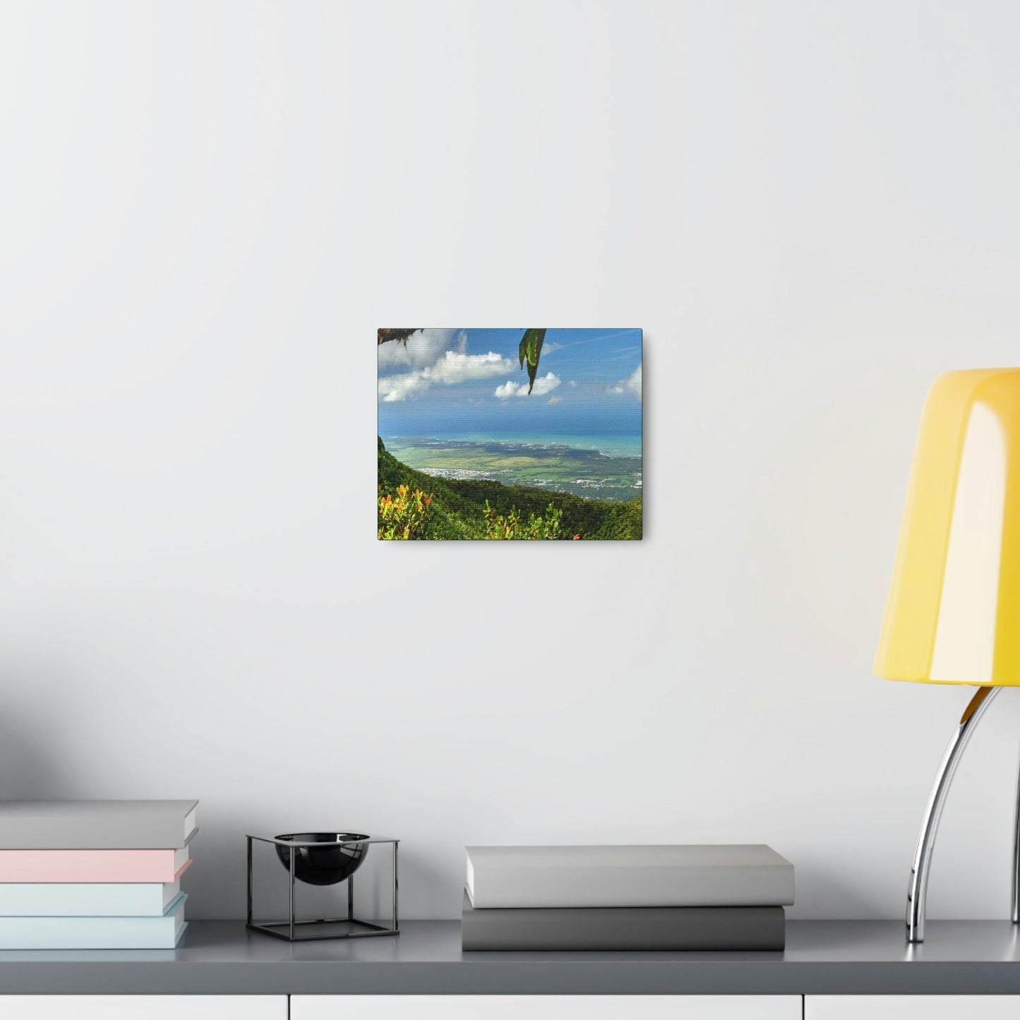 Explorations - Smaller Low-Cost Canvas Gallery Wraps - Awesome view from Tres Picachos at 3K feet - near El yunque rainforest PR - Green Forest Home