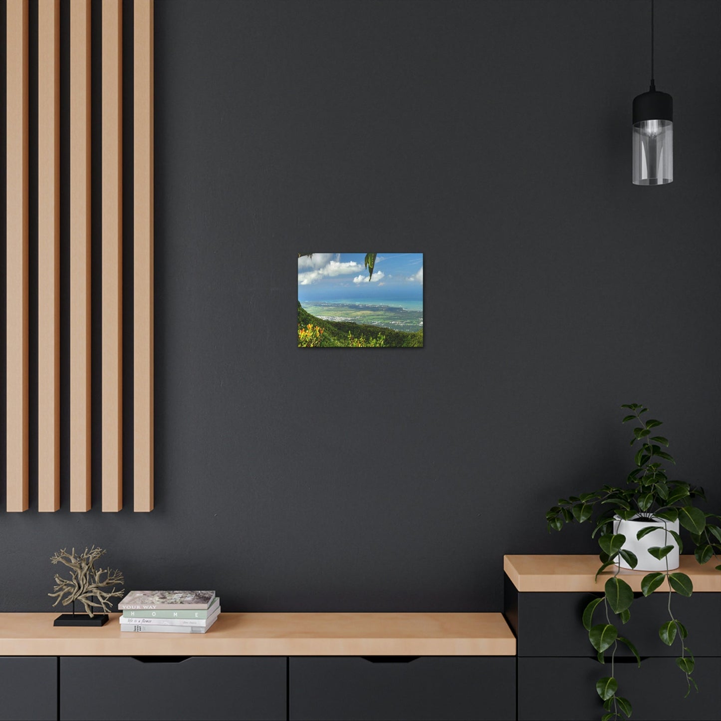 Explorations - Smaller Low-Cost Canvas Gallery Wraps - Awesome view from Tres Picachos at 3K feet - near El yunque rainforest PR - Green Forest Home