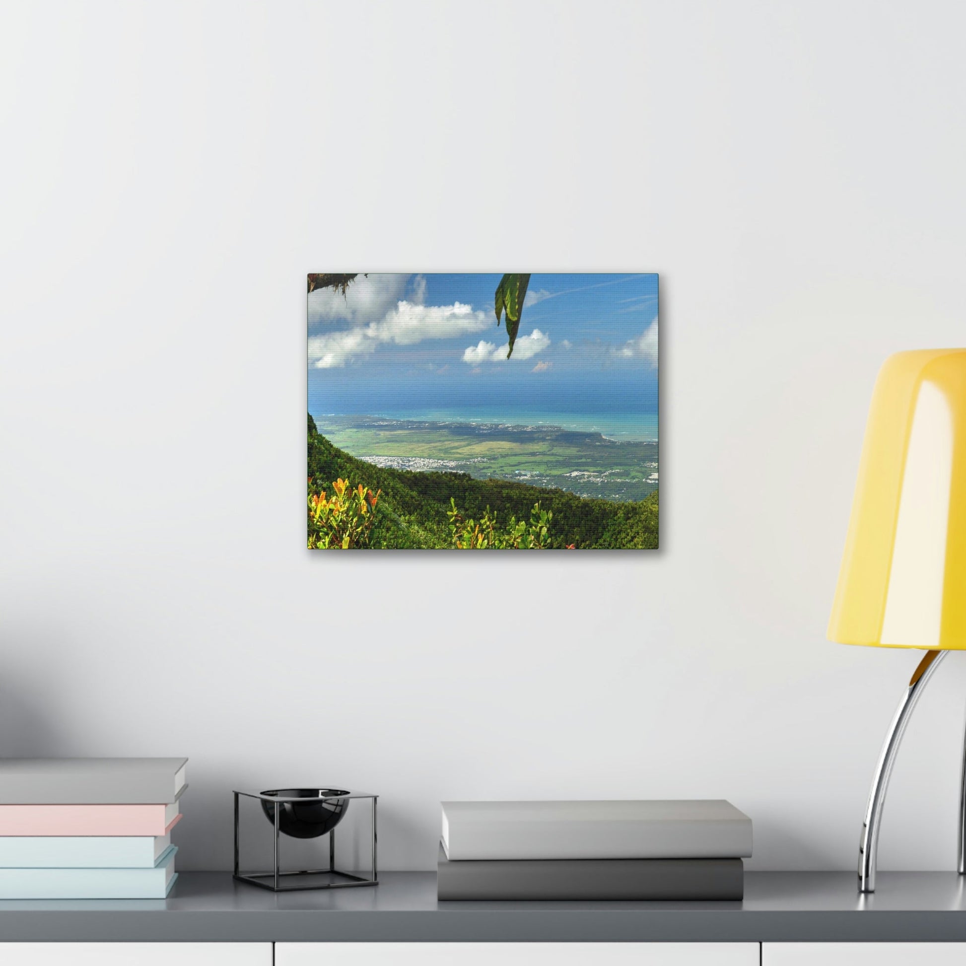 Explorations - Smaller Low-Cost Canvas Gallery Wraps - Awesome view from Tres Picachos at 3K feet - near El yunque rainforest PR - Green Forest Home