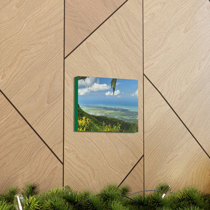 Explorations - Smaller Low-Cost Canvas Gallery Wraps - Awesome view from Tres Picachos at 3K feet - near El yunque rainforest PR - Green Forest Home