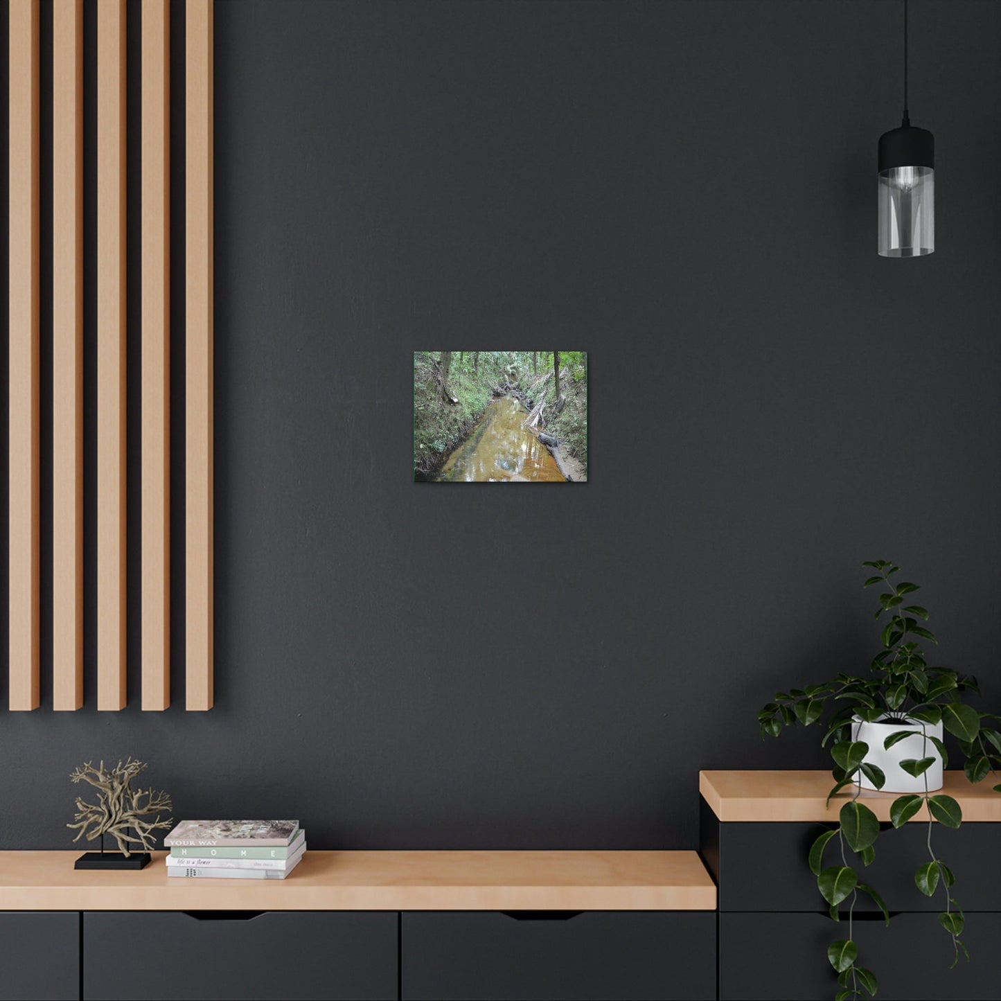 Explorations - Smaller Low-Cost Canvas Gallery Wraps - The Holy Spirit river explorations - El yunque rainforest PR - Green Forest Home