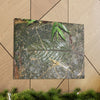 EYNF - anvas Gallery Wraps - Decomposing leaf in organic material floor / Hoja en descomposicion El YUnque PR 2013 - Green Forest Home