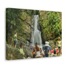 EYNF - Canvas Gallery Wraps - The Roaring La Mina Falls - El Yunque PR - before Hurricane Maria - Green Forest Home