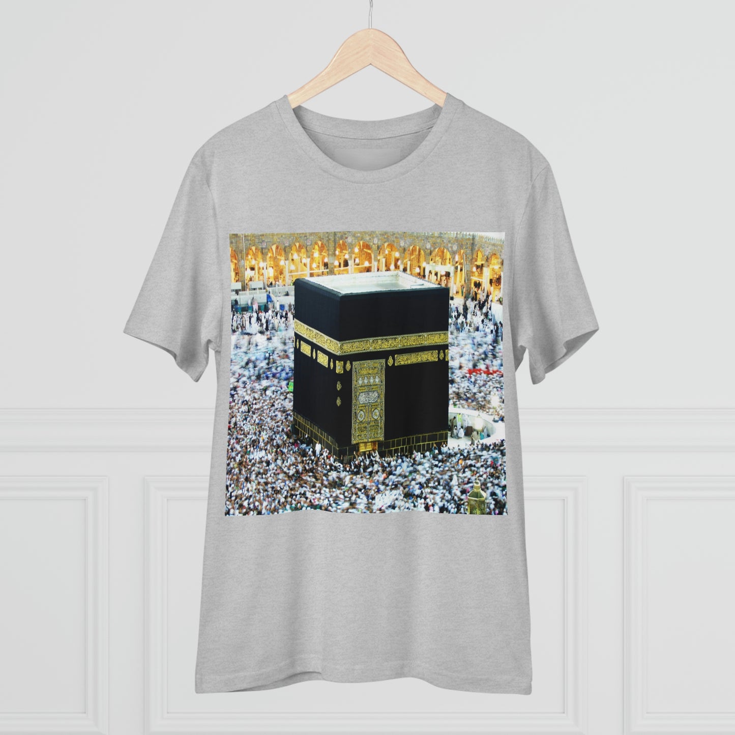 Organic Creator T-shirt - Unisex - EU Print - Hajj pilgrimage to Kaaba - the "House of Allah", in the sacred city of Mecca UAE ID#1