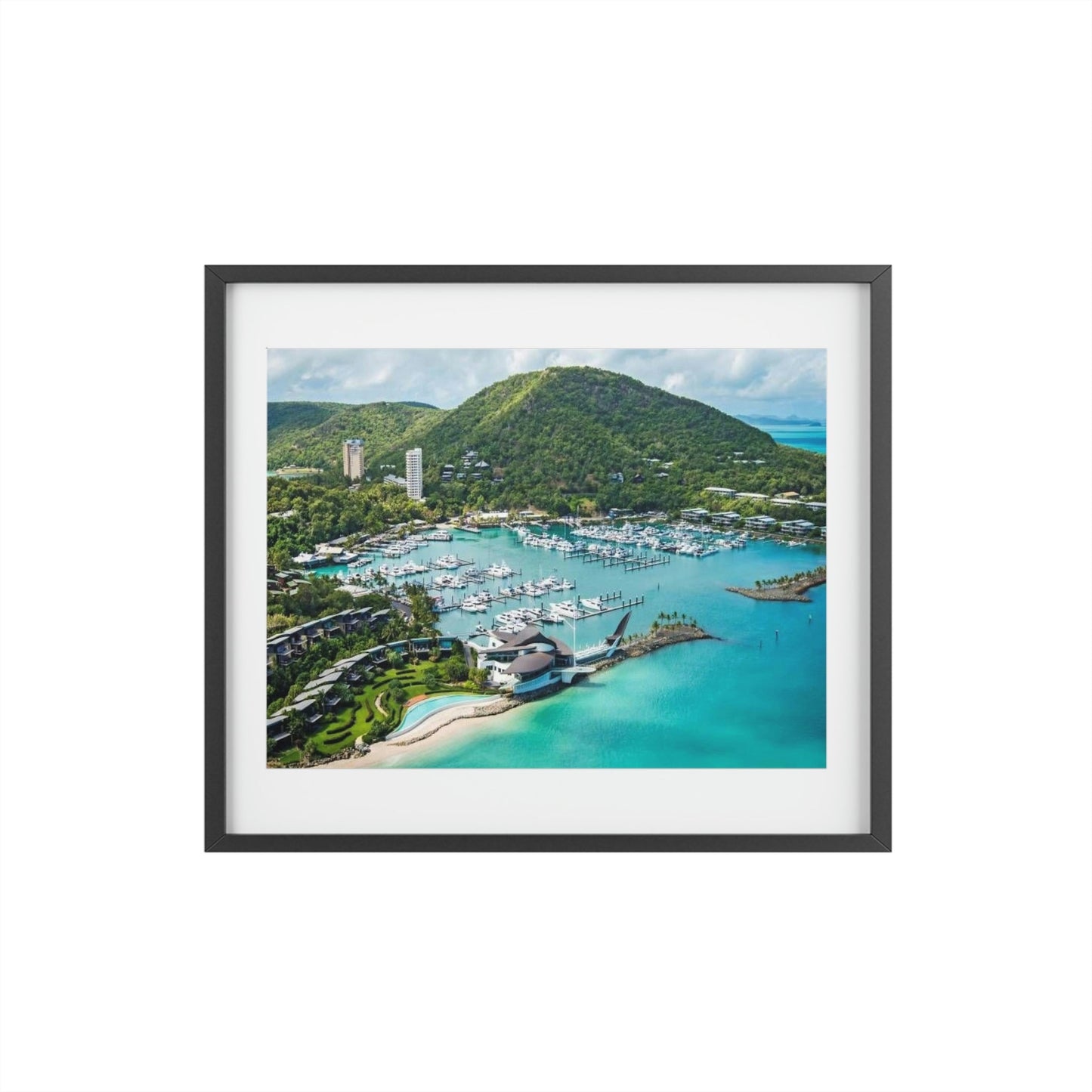 Framed Posters, Matte - Printed in Australia by Prima Printing - INTERCONTINENTAL RESORT - Australia - Green Forest Home