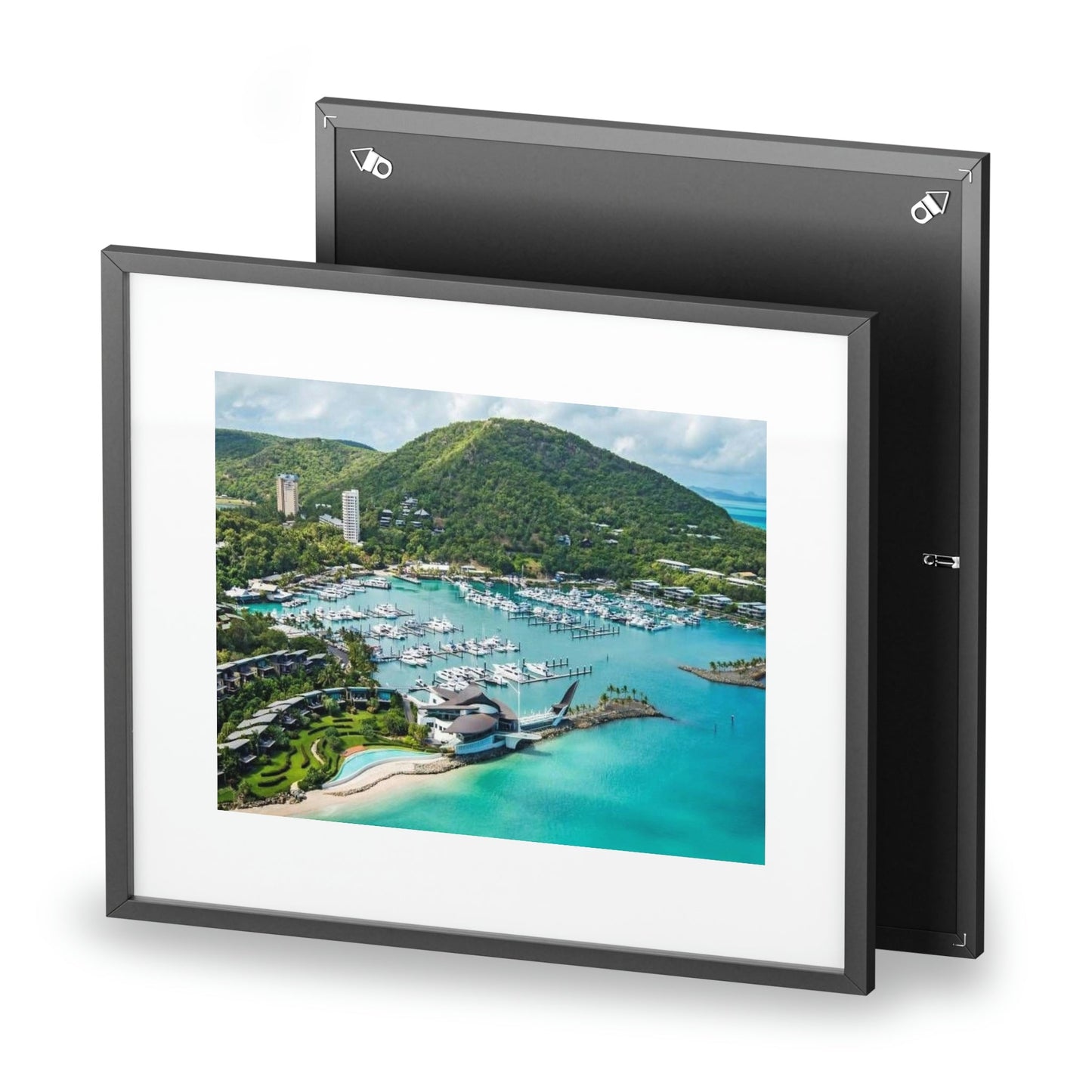 Framed Posters, Matte - Printed in Australia by Prima Printing - INTERCONTINENTAL RESORT - Australia - Green Forest Home