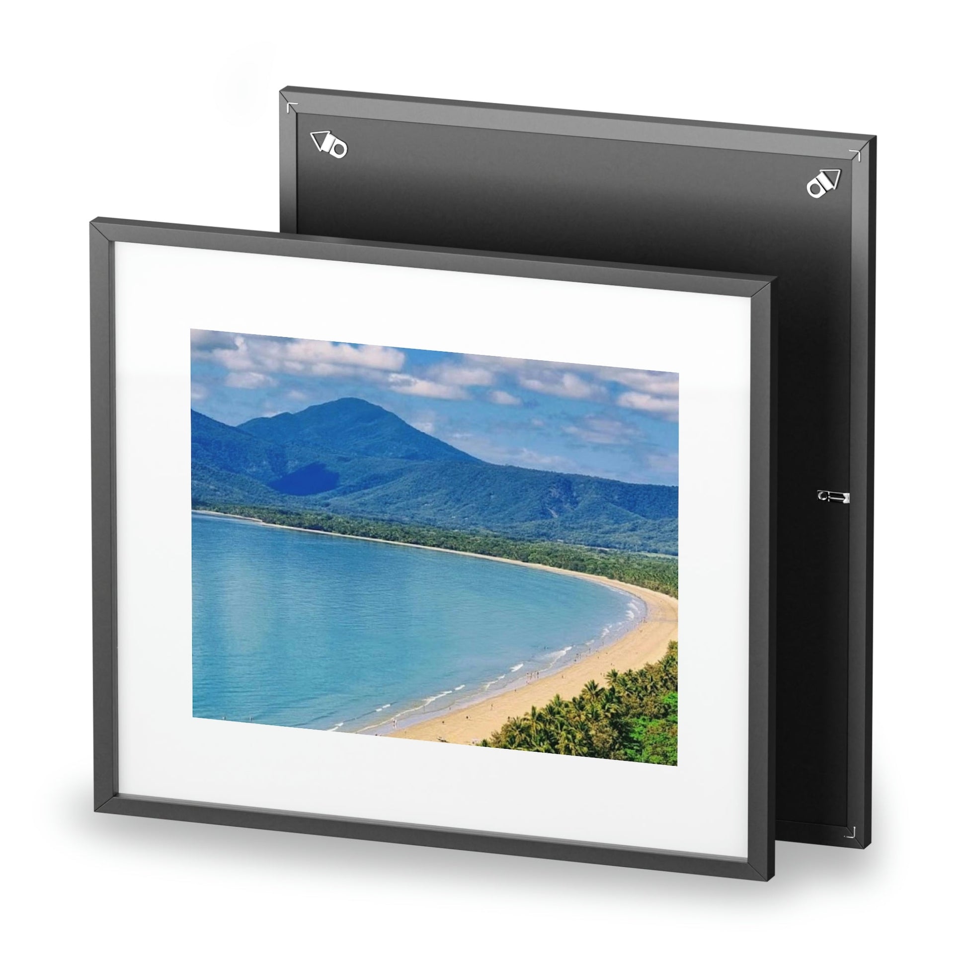 Framed Posters, Matte - Printed in Australia by Prima Printing - TRINITY BAY - in the Coral Sea off the east coast of Far North Queensland - Australia - Green Forest Home
