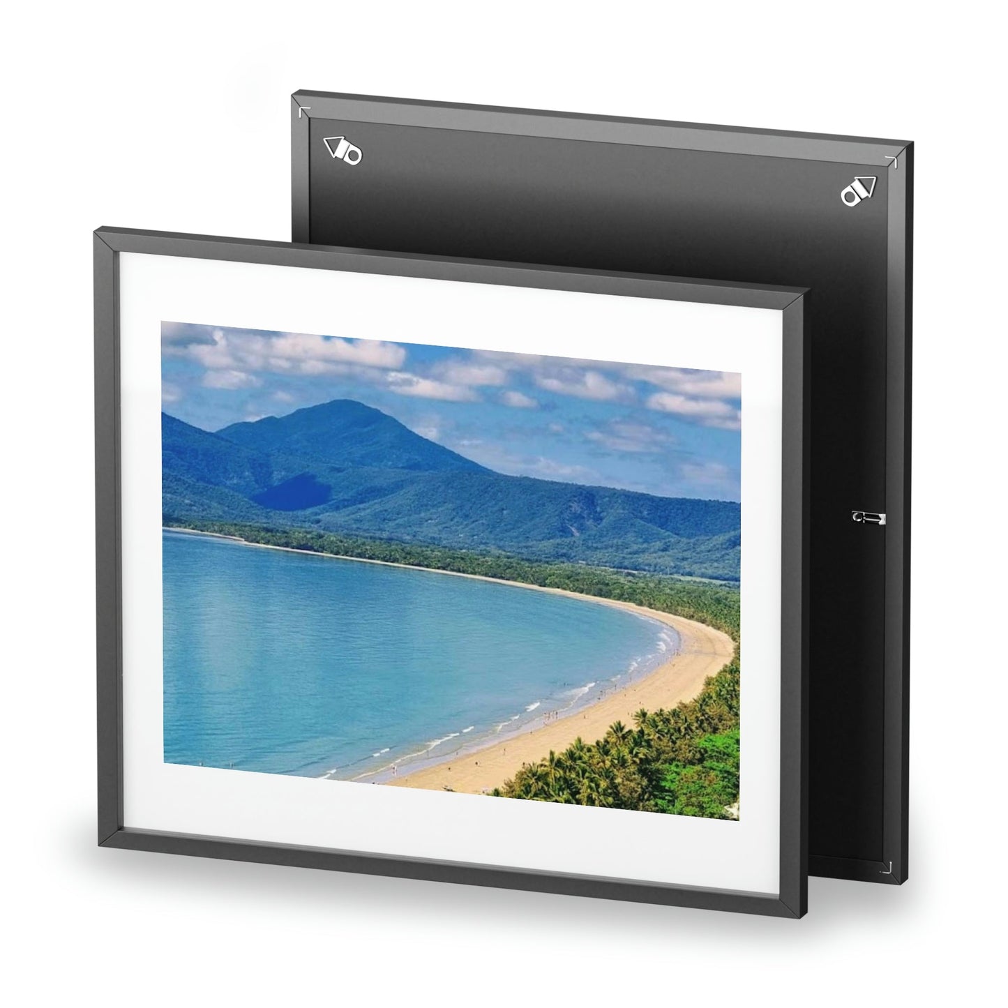 Framed Posters, Matte - Printed in Australia by Prima Printing - TRINITY BAY - in the Coral Sea off the east coast of Far North Queensland - Australia - Green Forest Home