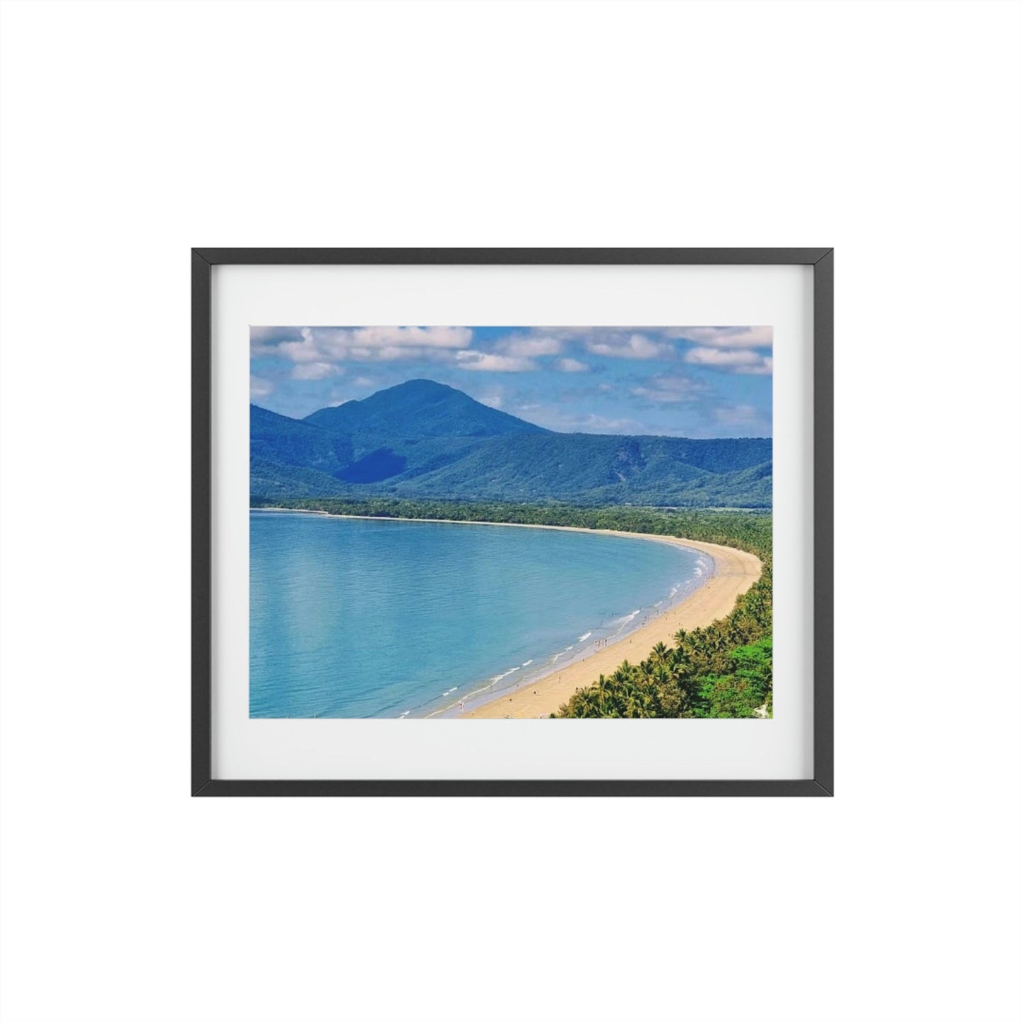 Framed Posters, Matte - Printed in Australia by Prima Printing - TRINITY BAY - in the Coral Sea off the east coast of Far North Queensland - Australia - Green Forest Home