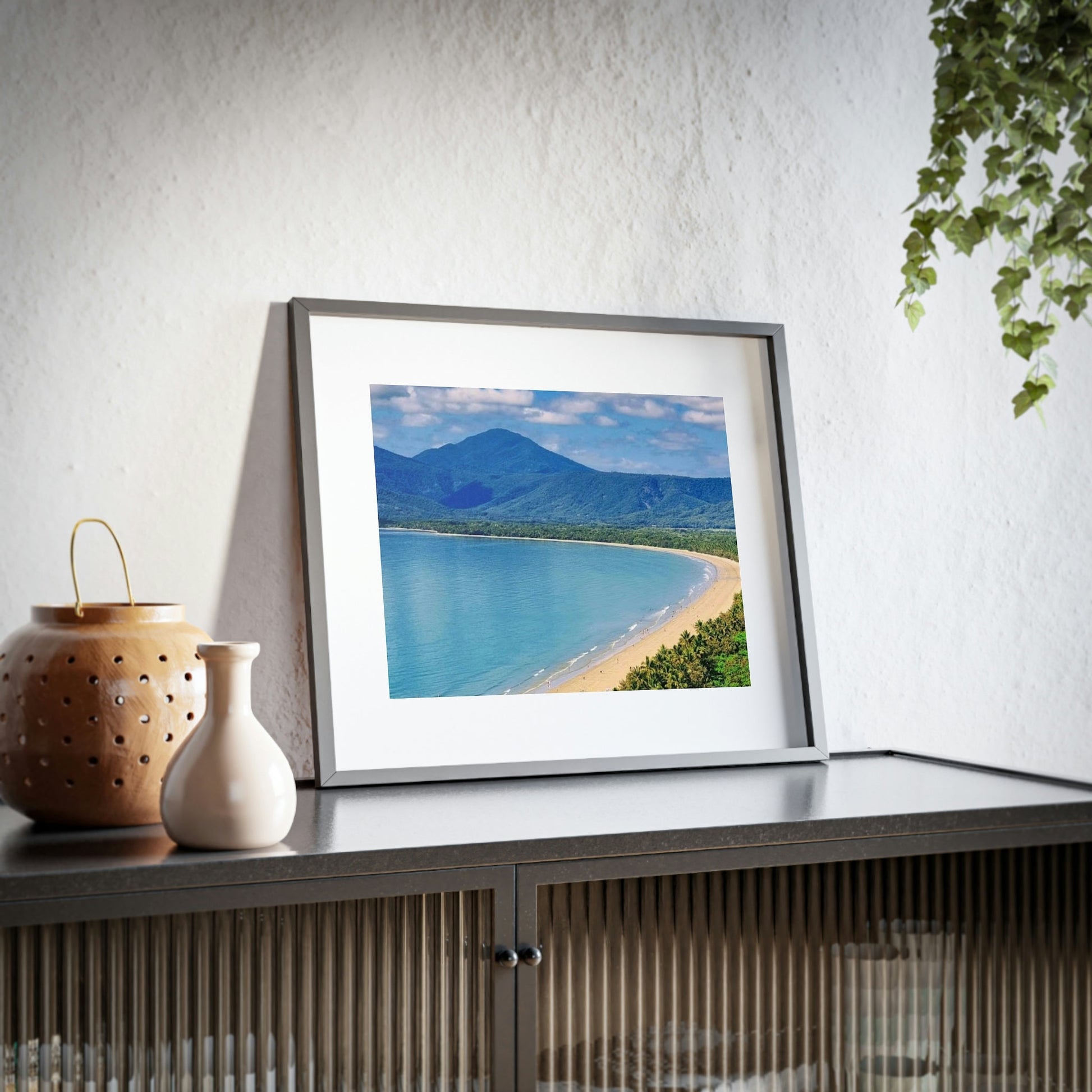 Framed Posters, Matte - Printed in Australia by Prima Printing - TRINITY BAY - in the Coral Sea off the east coast of Far North Queensland - Australia - Green Forest Home