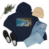 GILDAN 18500 Unisex Heavy Blend Hooded Sweatshirt - keep warm - Awesome RINCON Beach In Puerto Rico - Surfing, Food, Lodging, Fun - Green Forest Home