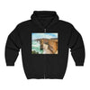 GLIDAN AU Print - UNISEX Heavy Blend™ Full Zip Hooded Sweatshirt - The Twelve Apostles on the Great Ocean Road and Temperate forest in Victoria, Australia - Printed in AU by The Print Bar - Green Forest Home