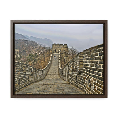 GREAT CHINA COLLECTION: Horizontal Framed Premium Gallery Wrap Canvas -The Great Wall of China - HDR photography to enhance details, China. - Green Forest Home