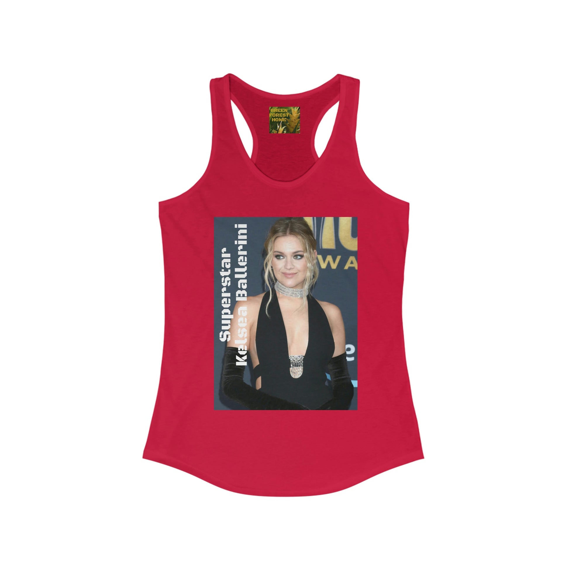 Heart❤️Break SUPERSTAR - Women's Ideal Racerback Tank - US Print - Kelsea Ballerini Makes SNL debut with Songs Inspired by Divorce - Green Forest Home