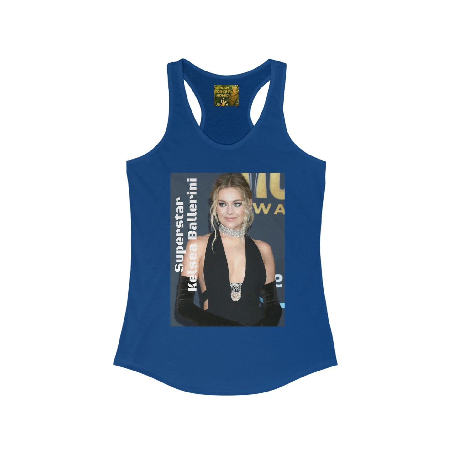 Heart❤️Break SUPERSTAR - Women's Ideal Racerback Tank - US Print - Kelsea Ballerini Makes SNL debut with Songs Inspired by Divorce - Green Forest Home