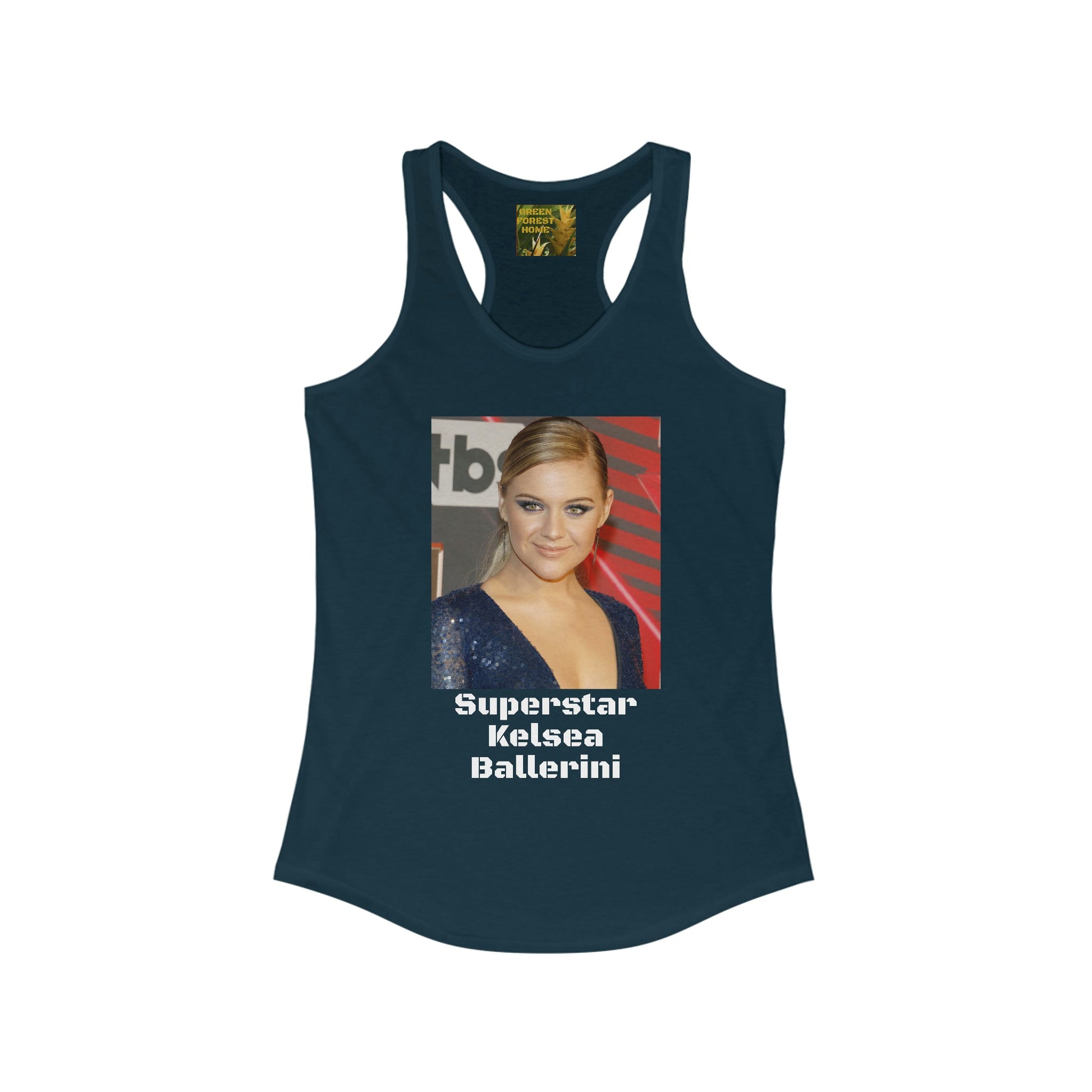 Heart❤️Break SUPERSTAR - Women's Ideal Racerback Tank - US Print - Kelsea Ballerini Makes SNL debut with Songs Inspired by Divorce - Green Forest Home