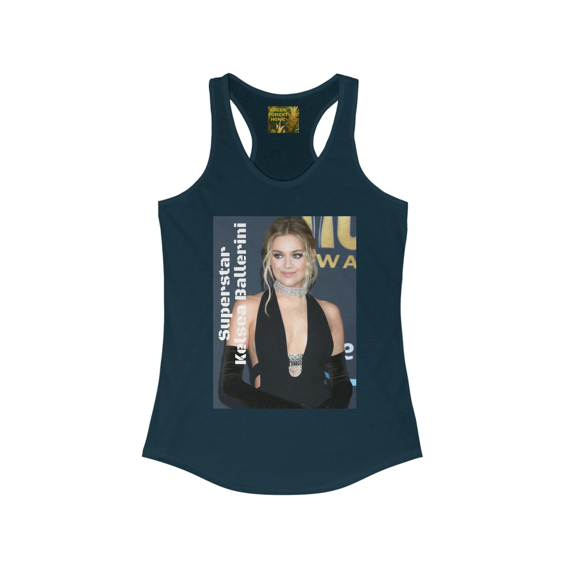 Heart❤️Break SUPERSTAR - Women's Ideal Racerback Tank - US Print - Kelsea Ballerini Makes SNL debut with Songs Inspired by Divorce - Green Forest Home